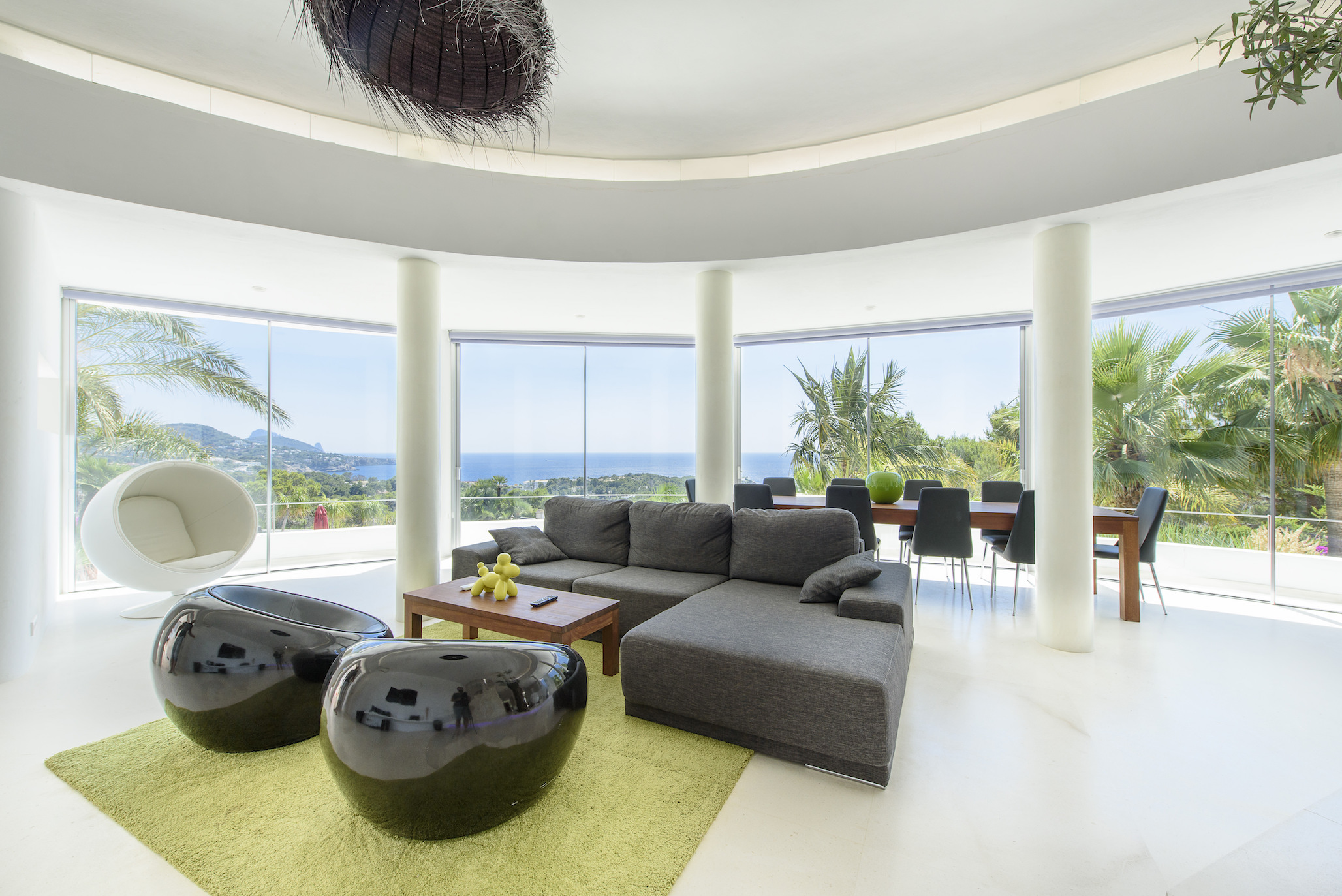 Resa Estates modern villa for sale te koop Cala Tarida Ibiza living room 3.jpg